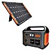 Jackery Estación de energía portátil Explorer 1000 EU con Panel solar Saga 