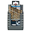 Craftomat Metallbohrer-Set HSS-TiN Gripbox (19-tlg., DIN 338)
