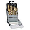 Craftomat Metallbohrer-Set HSS-TiN Gripbox (19-tlg., DIN 338)