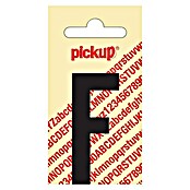 Pickup Etiqueta adhesiva (Motivo: F, Negro, Altura: 60 mm)
