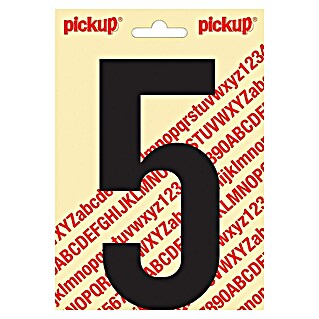 Pickup Sticker (Motief: 5, Zwart, Hoogte: 150 mm)
