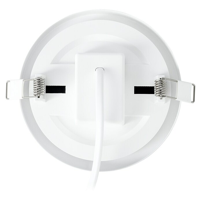 Eglo LED-Einbauleuchte rund FUEVA FLEX (5,5 W, Ø x H: 11,7 x 0,2 cm, Weiß, Neutralweiß) | BAUHAUS