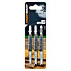 Craftomat Stichsägeblätter T144 DF (Beschichtete Spanplatten, 3-tlg., T-Schaft)