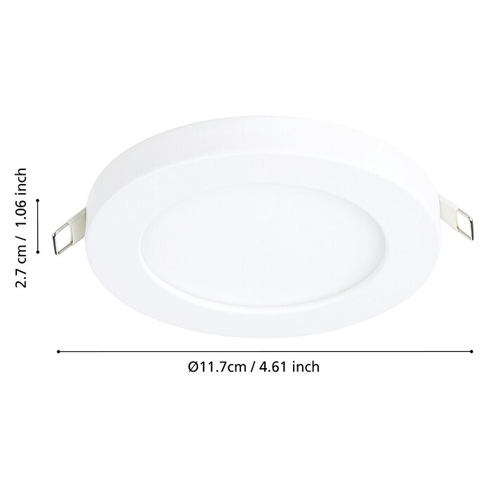 Eglo LED vgradna svetilka Fueva Flex  (5,5 W, Bela, Toplo bela) | Vgradni žarometi | Reflektorji in žarometi | Svetila | Elektro in svetila | Izdelki | BAUHAUS