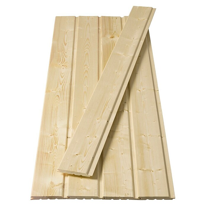 Rettenmeier Profilholz Softline (Fichte/Tanne, A-Sortierung, 420 x 12,1 x 1,4 cm)