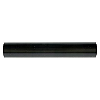 Barra para cortinas Ferro wood (Negro, Largo: 150 cm, Diámetro: 22 mm)