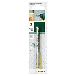 Bosch Broca para hormigón SDS-Quick (Diámetro: 6 mm, Largo: 100 mm)