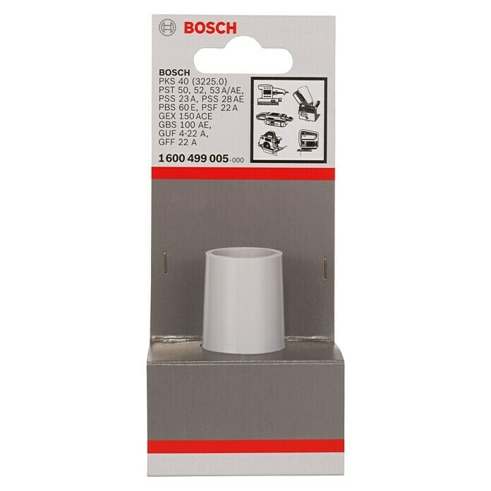 Bosch Absaug-Adapter (Geeignet für: Bosch Schleif- und Fräsmaschinen, Durchmesser: 25 mm)