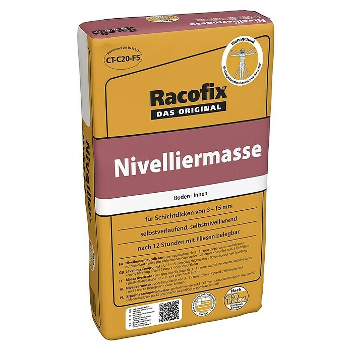 Racofix Nivelliermasse (20 kg, Schichtdicke: 3 - 15 mm)