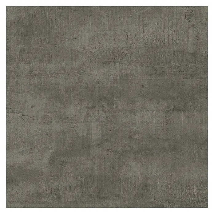 Atlas Concorde Solution Yorkshire Feinsteinzeugfliese Midnight - 60 x 60 cm, Anthrazit, Matt - Graue Beton-Texturplatte mit subtilen Unregelmäßigkeiten, ideal für moderne Oberflächen und Innendesigns.