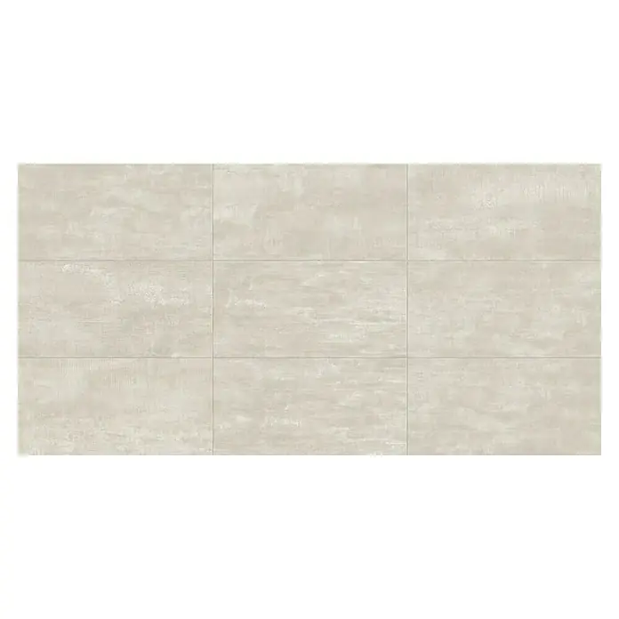 Atlas Concorde Solution Yorkshire Feinsteinzeugfliese Almond - 60 x 120 cm, Beige, Matt - Nahaufnahme von beigen Bodenfliesen mit einer leicht strukturierten Oberfläche, die ein modernes und elegantes Design zeigen.