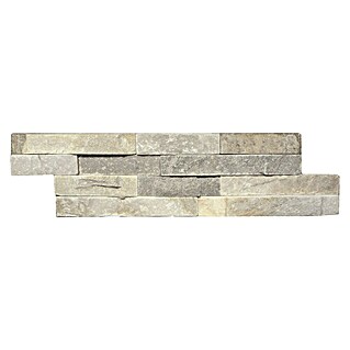 Verblendstein Nature (10 x 40 cm, Beige, Natursteinoptik)