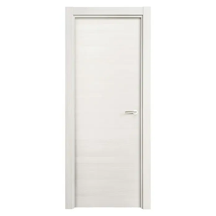 Solid Elements Puerta interior Fresno Eslovenia - 72,5 x 203 cm, Izquierda, Blanco, Maciza - Elegante puerta interior blanca con manija. Su diseño simple y el color claro la convierten en un complemento elegante para cualquier habitación.