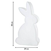 8 Seasons Design Shining Dekoleuchte Rabbit (9 W, Weiß, L x B x H: 11 x 29 x 50 cm)