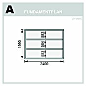 Karibu Gartenhaus Berlo 1 (Außenmaß inkl. Dachüberstand (B x T): 270 x 234 cm, Holz, Natur) | BAUHAUS