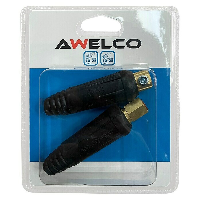 Awelco Conector para cable de soldadura macho (Diámetro: 10 mm - 25 mm) | BAUHAUS