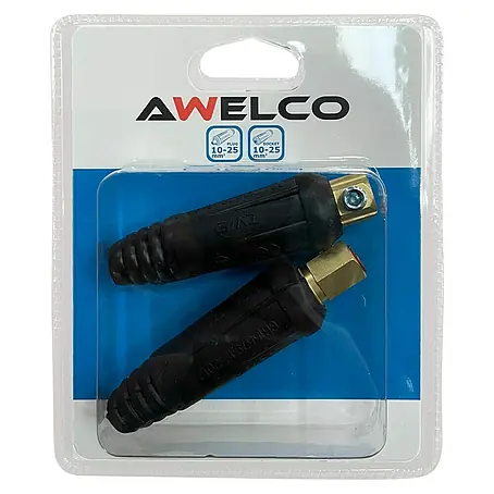 Awelco  Conector para cable de soldadura macho