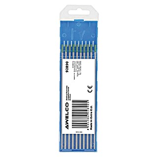 Awelco Electrodos de tungsteno (Grosor de electrodo: 1,6 mm, 10 ud.)