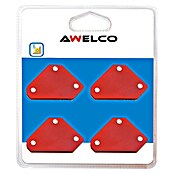 Awelco Imán angular para soldadura (Ángulo: 45 ° - 135 °, 4 ud.) | BAUHAUS
