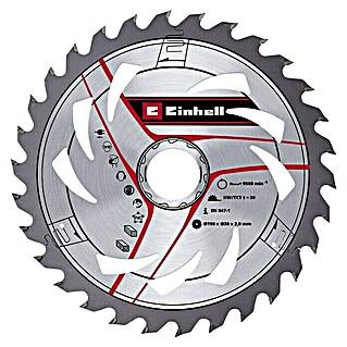 Einhell Kreissägeblatt (190 mm, Bohrung: 30 mm, 30 Stk.)