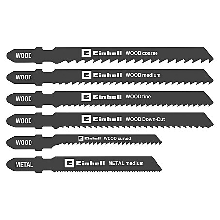 Einhell Stichsägeblatt-Set (10 -tlg., T-Schaft)
