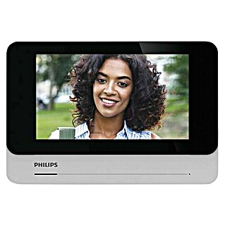 Philips WelcomeEye Türsprechanlagen-Monitor Add Connect (Silber, Auflösung: 800 x 480 Pixel)
