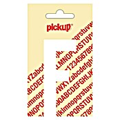 Pickup Sticker (Motief: F, Wit, Hoogte: 90 mm)