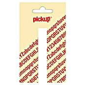 Pickup Aufkleber (Motiv: I, Weiß, Höhe: 90 mm)