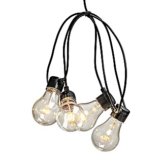 Konstsmide Led-feestverlichting (Buiten, 5 m, Lichtkleur: Warm wit, Werkt op batterijen)