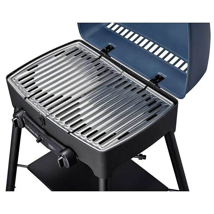 Enders Gasgrill Next Pro - Grillfläche (B x T): 48 x 32 cm, 4,4 kW, Anzahl Brenner: 2 Stk. - Dieser Grill ist perfekt für unterwegs. Kompakt und leicht, mit einer robusten Konstruktion und einfacher Bedienung. Ideal für Camping und Picknicks.