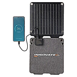 Panel solar plegable Innovate (21 W, 2 conexiones USB)