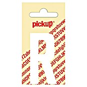 Pickup Aufkleber (Motiv: R, Weiß, Höhe: 60 mm)