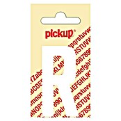 Pickup Etiqueta adhesiva (Motivo: R, Blanco, Altura: 60 mm)