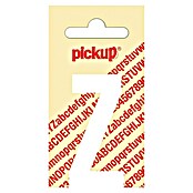 Pickup Aufkleber (Motiv: Z, Weiß, Höhe: 60 mm)