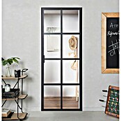 Kit atelier Drehtür Loft Urban (880 x 2 005 mm, Rechts, Einscheibensicherheitsglas (ESG)) | BAUHAUS