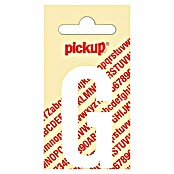 Pickup Aufkleber (Motiv: G, Weiß, Höhe: 60 mm)
