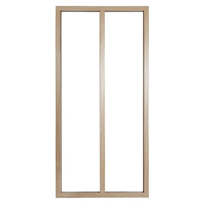 Kit atelier Pared de cristal Loft Madera (632 x 1.300 mm, Vidrio de seguridad (ESG)) | BAUHAUS