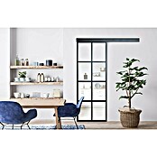 Kit atelier Schiebetür Loft Urban (930 x 2.128 mm, Einscheibensicherheitsglas (ESG)) | BAUHAUS