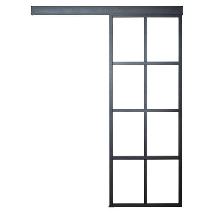 Kit atelier Schiebetür Loft Urban (930 x 2.128 mm, Einscheibensicherheitsglas (ESG)) | BAUHAUS