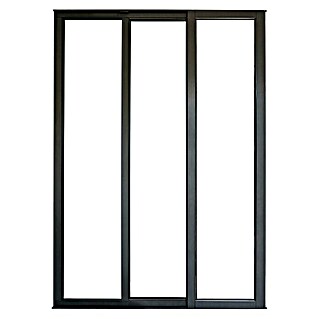 Kit atelier Pared de cristal Loft (932 x 1.300 mm, Vidrio de seguridad (ESG))