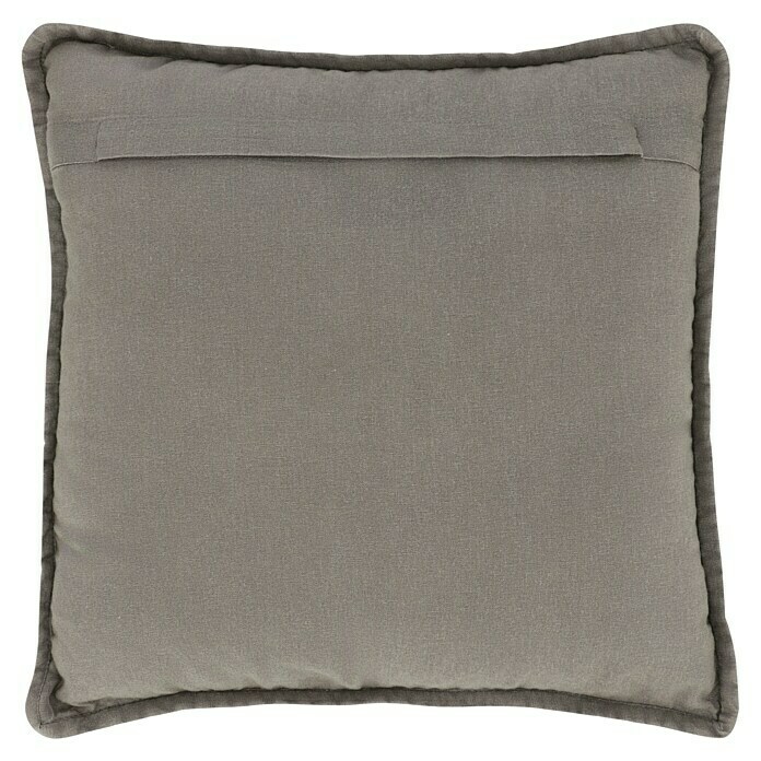 Kissen Bona (Charcoal Grey, 45 x 45 cm, 100 % Baumwolle) | BAUHAUS