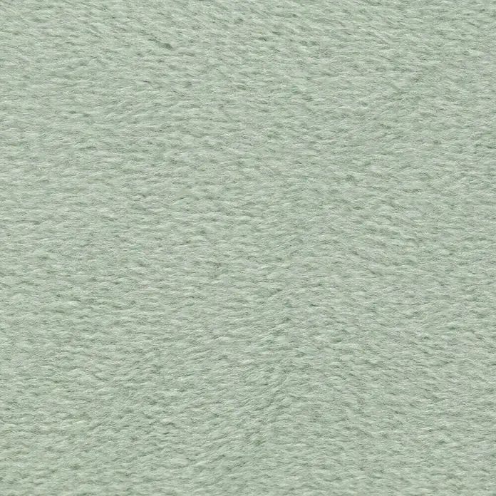 Kissen Finja - Jadeite, 45 x 45 cm, 100 % Polyester - Nahaufnahme einer hellgrünen Filzstofftextur, ideal für Bastelarbeiten, Polsterprojekte und kreative Anwendungen mit weicher Oberfläche.