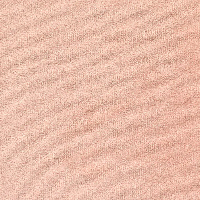 Kissen Finja - Muted Clay, 45 x 45 cm, 100 % Polyester - Nahaufnahme eines weichen, pfirsichfarbenen Frotteehandtuchs, das sich ideal zum Abtrocknen eignet. Es bietet eine angenehme Haptik und gute Saugfähigkeit.