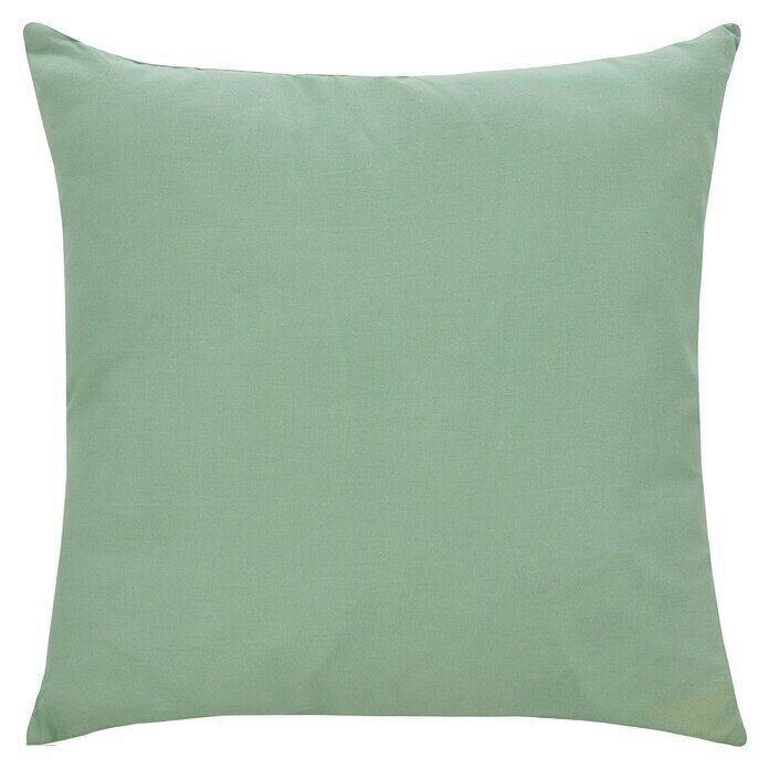 Kissen Velvet (Silt Green, 45 x 45 cm, 100 % Baumwolle) | BAUHAUS