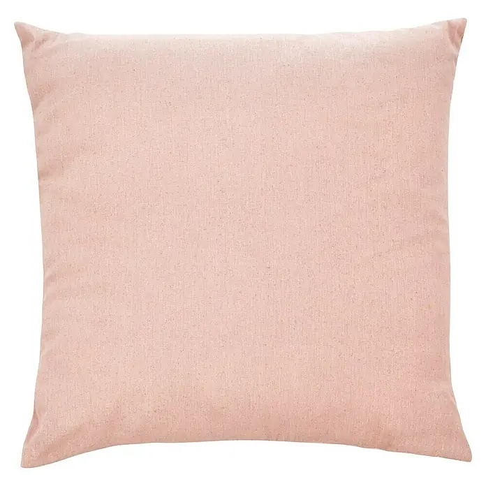 Kissen Brigit - Muted Clay, 45 x 45 cm, 100 % Polyester - Ein quadratisches, einfarbiges Kissen in einem zarten Rosaton, perfekt für dekorative Zwecke. Das Kissen hat eine schlichte, elegante Ausstrahlung.