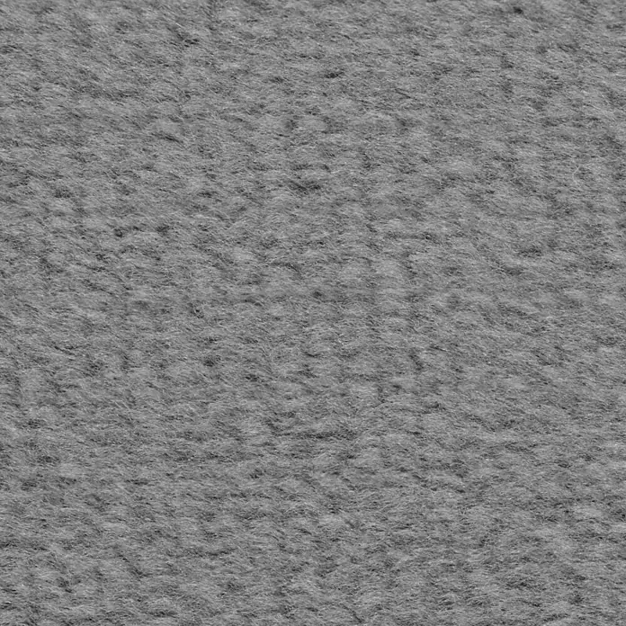 Kissen Finja - Driftwood, 45 x 45 cm, 100 % Polyester - Nahaufnahme eines grauen Wollfilzes mit feiner, homogener Textur, ideal für Bastelarbeiten und als weicher Untergrund.