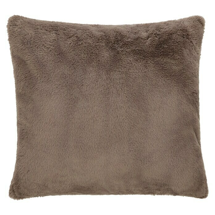 Kissen Kuscheltraum (Taupe, 50 x 50 cm, 100 % Polyester) | BAUHAUS