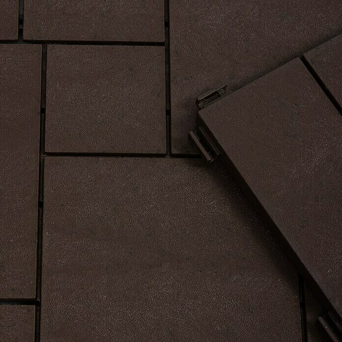 Klickfliese Mosaik (Kunststoff, 30 x 30 x 1,5 cm, Mocha, 6 Stk.) | BAUHAUS