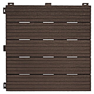 Klickfliese Cosmopolitan (45 x 45 x 2,5 cm, 1 Stk., Coffee)