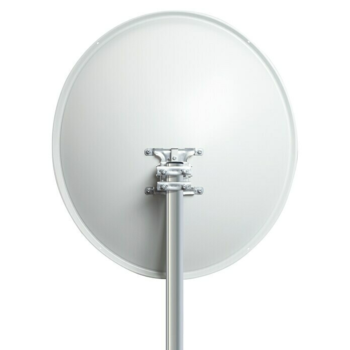 Schwaiger Satelliten-Antenne Offset SPIS7078 (Hellgrau, Durchmesser Spiegelfläche: 70 cm, Antennengewinn: 37 dB - 38,5 dB) | BAUHAUS